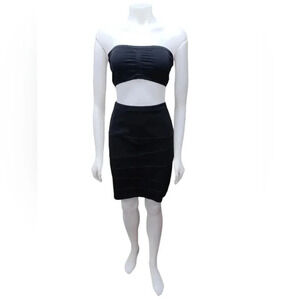 Picadilly NWT Black Lined Mini Skirt Size  Medium